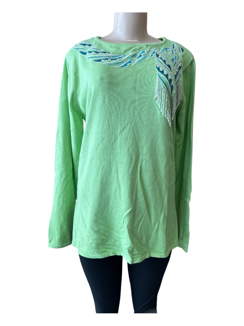 Bob Mackie Wearable Art Sweater Tunic